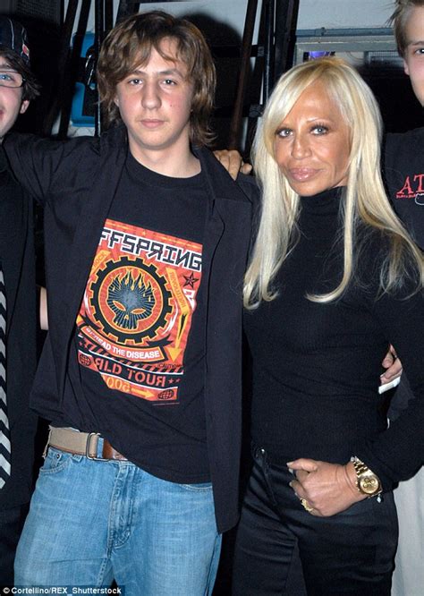 donatella versace son daniel|donatella versace husband paul beck.